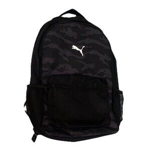 Puma Backpack Camo/Black Multi Pocket Adjustable Straps Work Sports Golf